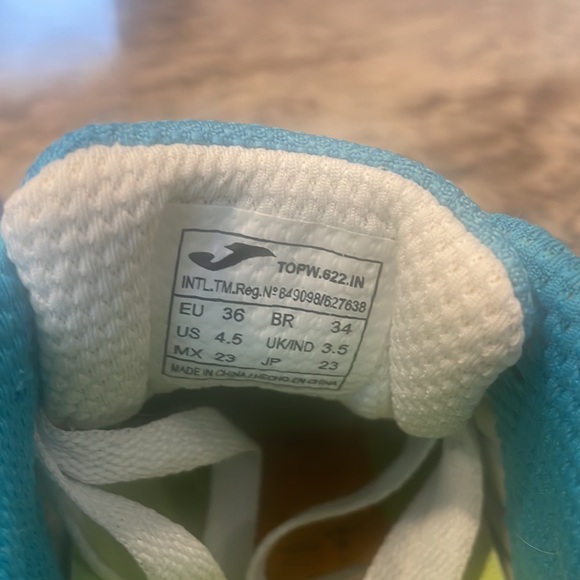 Joma Boy's Indoor Soccer Sneakers - Picture 5 of 6